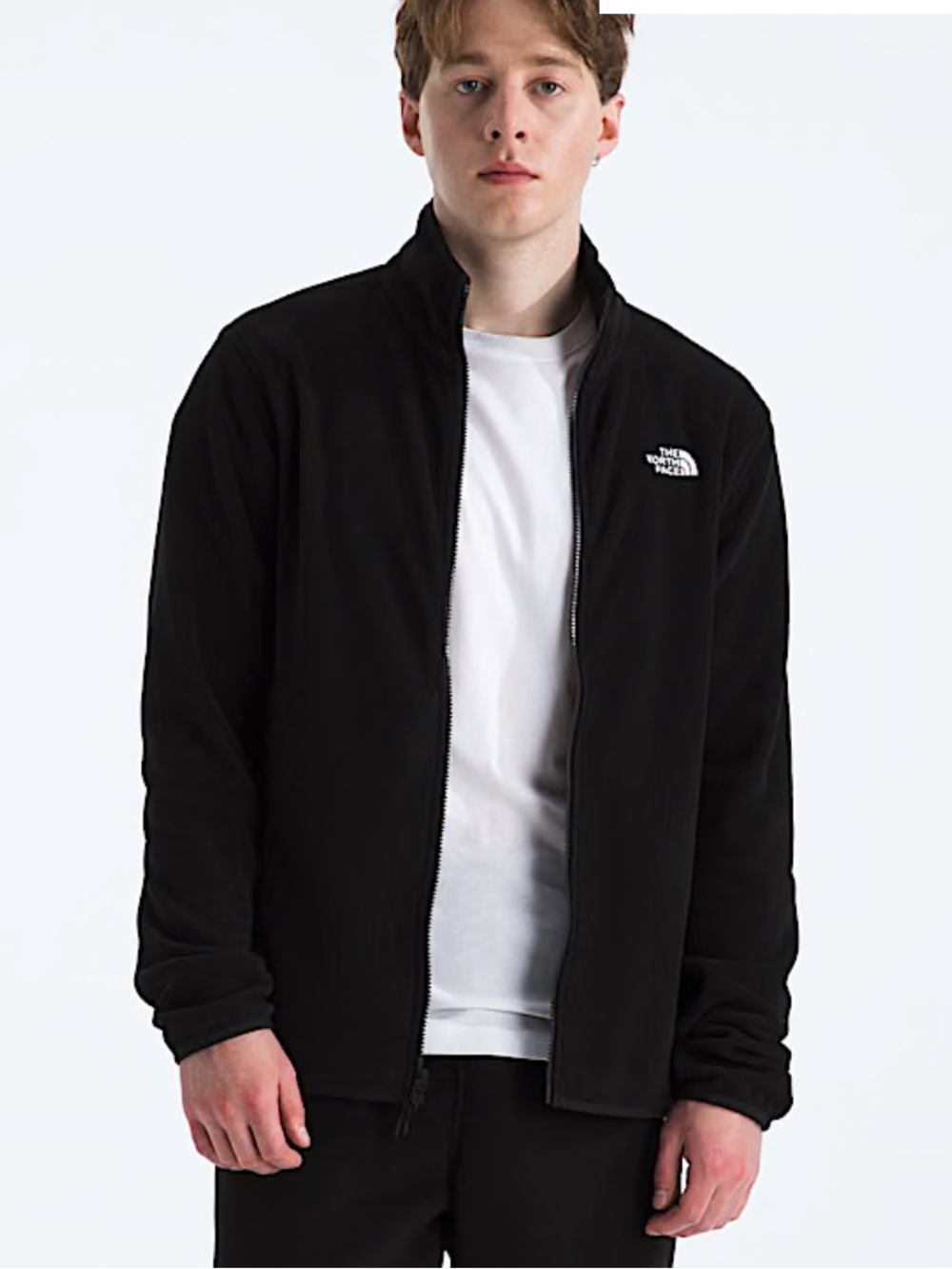 The North Face Black Lightweight Full-Zip Shirt Jacket